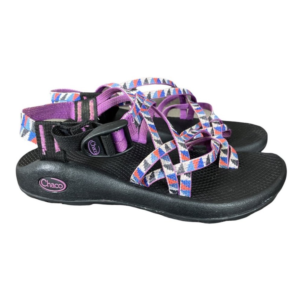 Chaco ZX/2 Classic Camper Purple Hiking Sandals - Picture 1 of 8